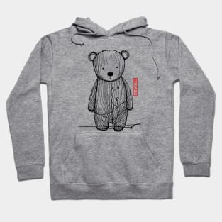 sad bear Hoodie